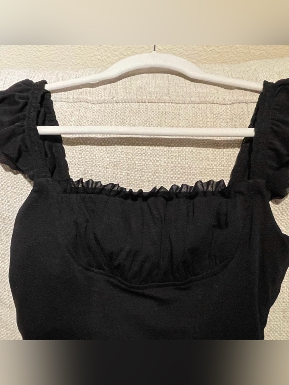 Guess milkmaid dress